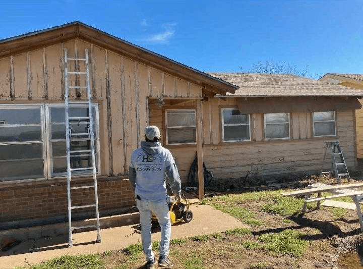 Exterior painting project